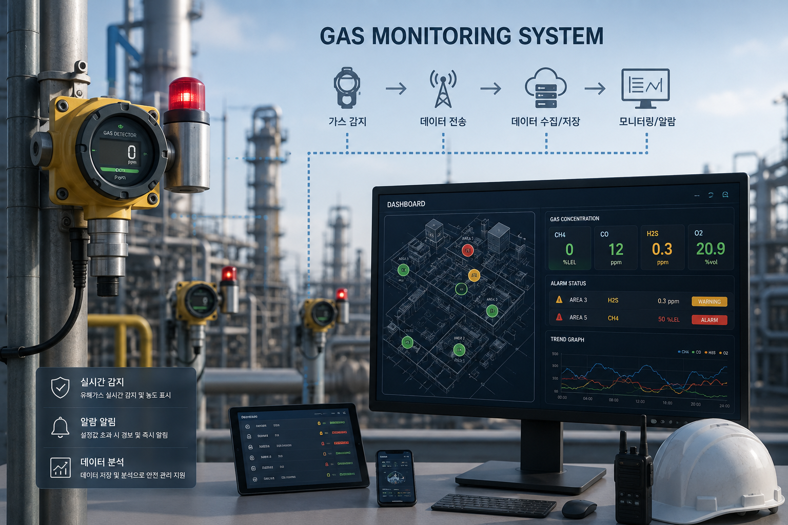 GAS MONITORING SYSTEM