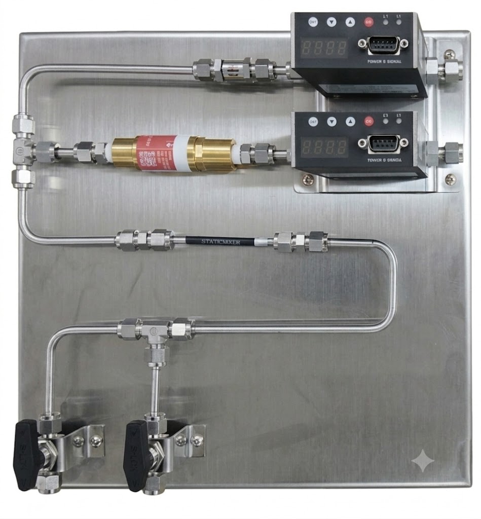 판넬형 GAS MIXER 제작 